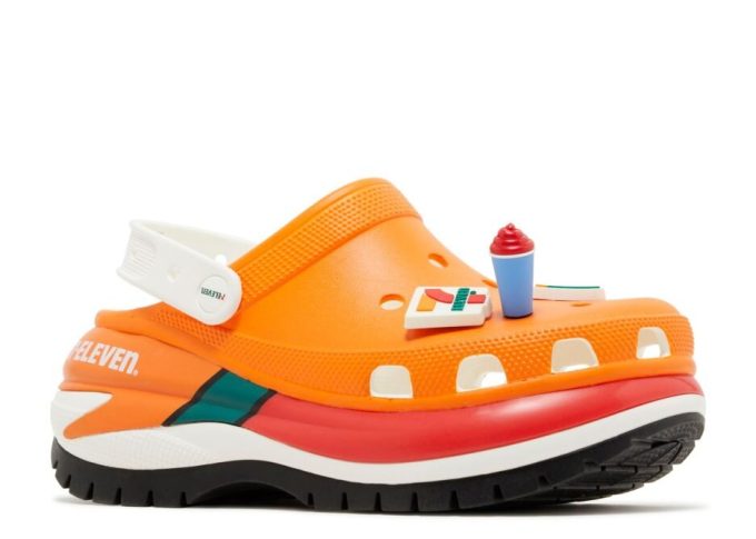 7-Eleven x Mega Crush Clog ”Orange”