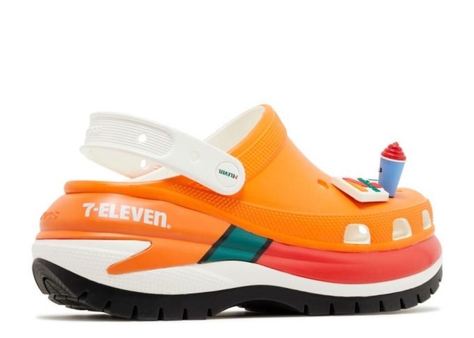 7-Eleven x Mega Crush Clog ”Orange”