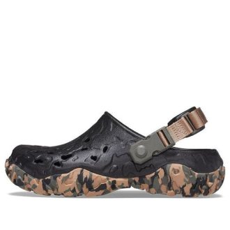 Crocs All-Terrain Atlas -puukengät ”Black Cork” 208391-0WP