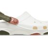 Crocs All Terrain puukengät ”White Green” 206340-0WV
