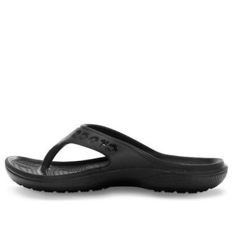 Crocs Baya Flat Flip-Flops Musta 11999-001 Crocs Baya Flat Flip-Flops Musta 11999-001