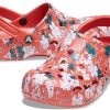 Crocs Baya kausipainetut puukengät ”Spicy Orange White” 206230-82Z