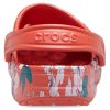 Crocs Baya kausipainetut puukengät ”Spicy Orange White” 206230-82Z