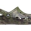 Crocs Baya Marble Fashion Outdoor Unisex Military Green Sandaalit 206935-3TC