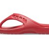 Crocs Baya Minimalistic Casual Flat Flip-Flops Red 11999-6FI