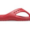 Crocs Baya Minimalistic Casual Flat Flip-Flops Red 11999-6FI