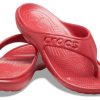 Crocs Baya Minimalistic Casual Flat Flip-Flops Red 11999-6FI