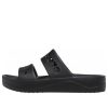 Crocs Baya Platform Sandaalit ”Musta” 208188-001