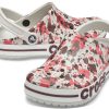 Crocs Bayaband Printed Classic -kengät ”White Brown Red” 205840-1CD