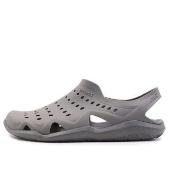 Crocs Beach Grey Unisex-sandaalit 203963-0DA