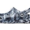 Crocs Beach Marble Unisex mustavalkoiset sandaalit ”Black White” 206867-103
