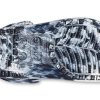 Crocs Beach Marble Unisex mustavalkoiset sandaalit ”Black White” 206867-103