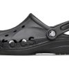 Crocs Beach Mustat Unisex-sandaalit 10126-001 Crocs Beach Mustat Unisex-sandaalit 10126-001