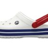 Crocs Beach Unisex White Blue Sandaalit ”White Blue” 11016-11I Crocs Beach Unisex White Blue Sandaalit ”White Blue” 11016-11I