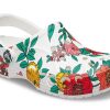 Crocs Beach White Flowers Sandaalit ”White Red Green” 206230-10D