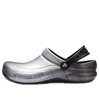 Crocs Bistro Graafiset puukengät ”Silver Black” 204044-041