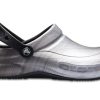 Crocs Bistro Graafiset puukengät ”Silver Black” 204044-041