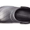 Crocs Bistro Graafiset puukengät ”Silver Black” 204044-041