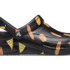 Crocs Bistro Graphic Clog Tyylikkäät rento mustat sandaalit 204044-0FN