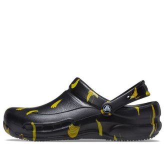 Crocs Bistro Graphic -puukengät ”Black Yellow” 204044-064
