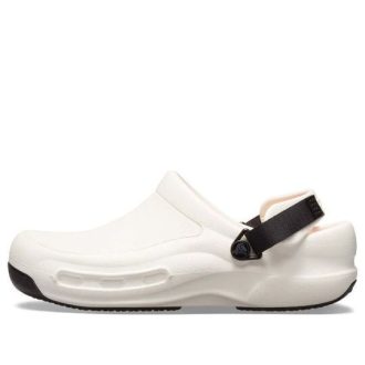 Crocs Bistro Pro Literide puukengät ”White Black Orange” 205669-100