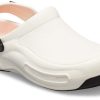 Crocs Bistro Pro Literide puukengät ”White Black Orange” 205669-100