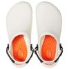 Crocs Bistro Pro Literide puukengät ”White Black Orange” 205669-100