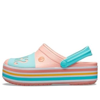 Crocs CB Platform Bold Color Melon Unisex Clog 205699-737 Crocs CB Platform Bold Color Melon Unisex Clog 205699-737