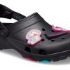 Crocs Classic All-Terrain Clog Minimalistiset casual unisex mustat sandaalit 207340-001
