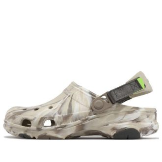 Crocs Classic All Terrain -marmoroidut puukengät ”Beige Brown” 207887-2Y3