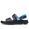 Crocs Classic All-Terrain sandaali ”Black Light Blue” 207711-0ZQ