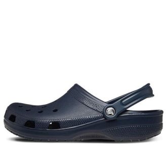 Crocs Classic Beach Unisex sininen musta sandaalit ”Blue Black” 10001-410