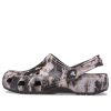 Crocs Classic Bleach Dye -puukengät ”Black White” 207326-001