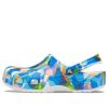 Crocs Classic Bubble Block -puukengät ”Blue Multi” 207298-94S
