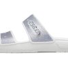 Crocs Classic Casual Fashion unisex hopeatossut 207769-90H Crocs Classic Casual Fashion unisex hopeatossut 207769-90H