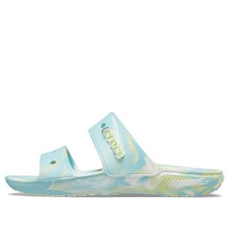 Crocs Classic Casual Fashion Unisex sininen vihreä tossut ”Blue Green” 207701-4SU