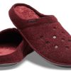 Crocs Classic Casual Thicken Stay Warm Unisex viininpunaiset tossut 203600-60U
