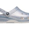 Crocs Classic Casual Unisex Metallic Hopeanpunaiset sandaalit 207551-90H Crocs Classic Casual Unisex Metallic Hopeanpunaiset sandaalit 207551-90H