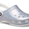 Crocs Classic Casual Unisex Metallic Hopeanpunaiset sandaalit 207551-90H Crocs Classic Casual Unisex Metallic Hopeanpunaiset sandaalit 207551-90H