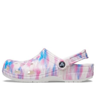 Crocs Classic Casual Unisex White Pink Blue Sandaalit ”White Pink Blue” 207567-94S