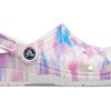 Crocs Classic Casual Unisex White Pink Blue Sandaalit ”White Pink Blue” 207567-94S