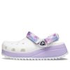Crocs Classic Casual Unisex White Purple Sandaalit ”White Purple” 207772-577