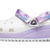 Crocs Classic Casual Unisex White Purple Sandaalit ”White Purple” 207772-577