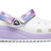Crocs Classic Casual Unisex White Purple Sandaalit ”White Purple” 207772-577