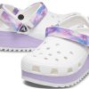 Crocs Classic Casual Unisex White Purple Sandaalit ”White Purple” 207772-577
