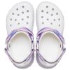 Crocs Classic Casual Unisex White Purple Sandaalit ”White Purple” 207772-577