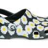 Crocs Classic Clo daisy Full Print Sandaalit Unisex Musta 206375-0ZI