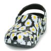 Crocs Classic Clo daisy Full Print Sandaalit Unisex Musta 206375-0ZI