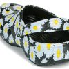 Crocs Classic Clo daisy Full Print Sandaalit Unisex Musta 206375-0ZI