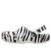 Crocs Classic Clog animal Printing Rantasandaalit Musta Valkoinen 206676-1DE